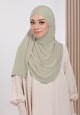 TASNEEM INSTANT SHAWL  IN DUSTY OLIVE